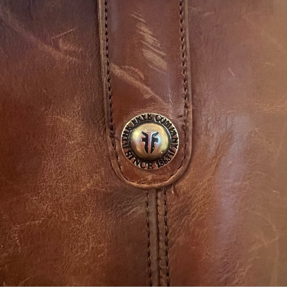 Frye Women's Melissa Western Knee High Leather Boots - Picture 8 of 8